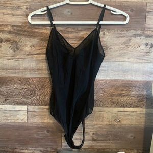 Black Aritzia bodysuit